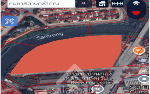 Land for sale with buildings in Bang Bo District, Samut Prakan Province